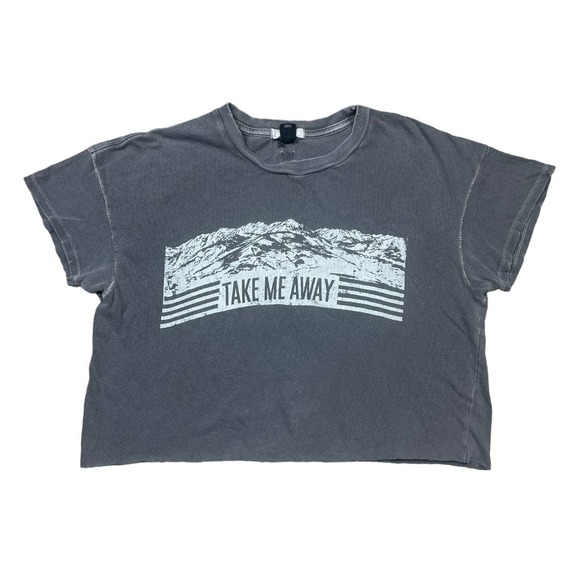 Billabong Tops - Billabong 'Take Me Away' Crop Top T-Shirt